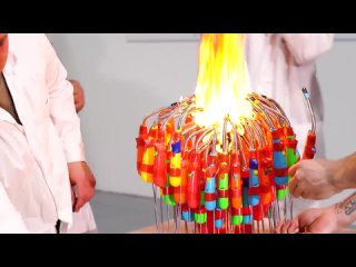 i lit 100  lingering  it at the same time